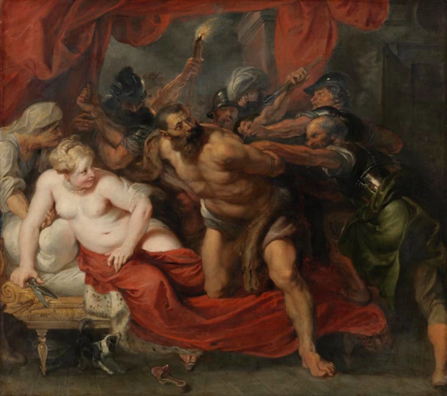 La cattura di Sansone - Bavarian State Painting Collections